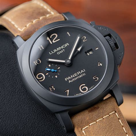 Panerai Luminor black dial automatic